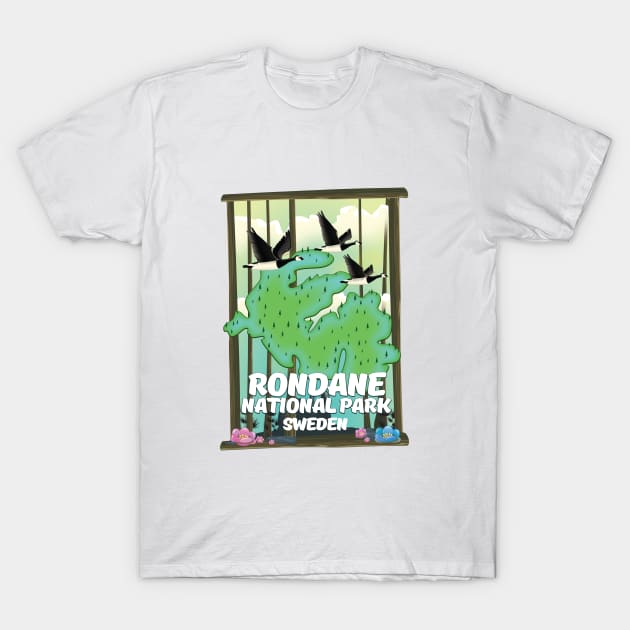 Rondane National Park T-Shirt by nickemporium1